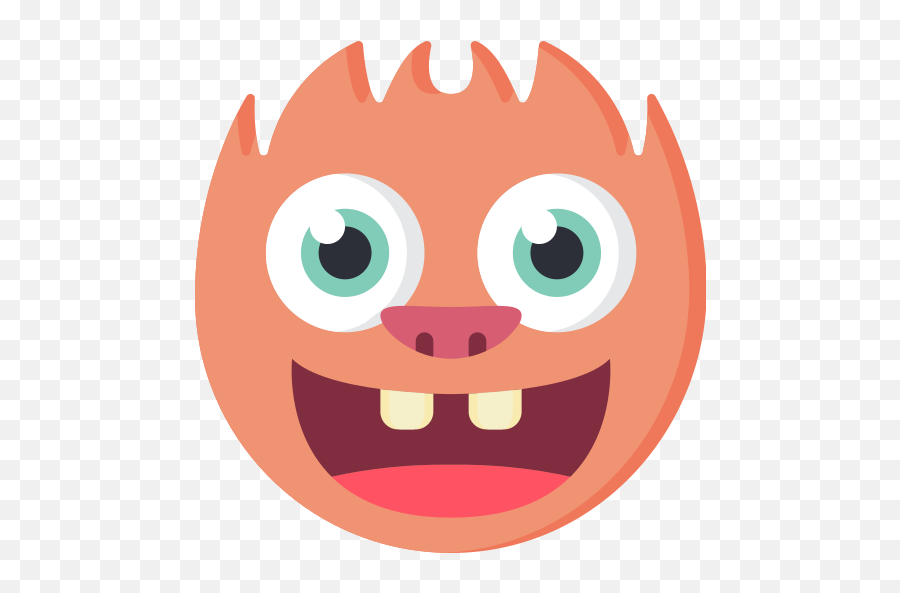 Monster - Free Halloween Icons Wide Grin Emoji,Monster Summer Sale Emoticons