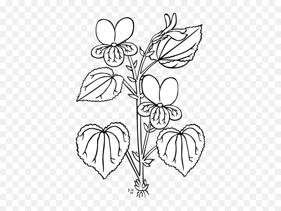 Plant Clipart - Small Plants Clipart Black And White Emoji,Plant, Emotions, Clipart