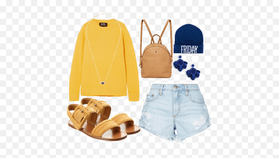 Friday Feels Outfit Shoplook Emoji,Emotion Lolipop3.0