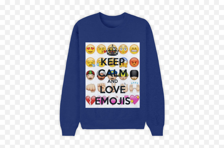 Keep Calm And Love Emojis Keewiio - Love You Sama,Pullover With Emojis