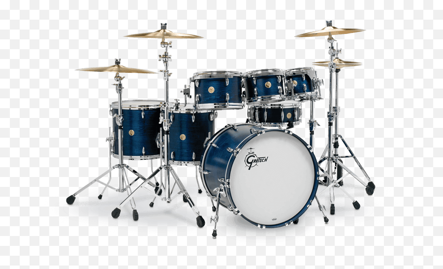 Satin Azure Blue - Gretsch Drums Blue Emoji,Most Emotion Drummer