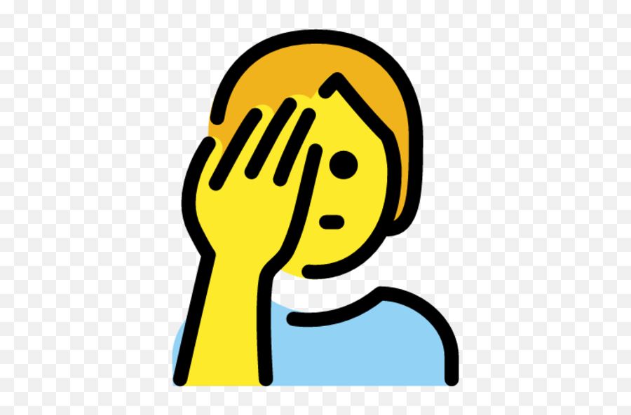 Person Emoji - Facepalm,Images Of Emoji Clipart Facepalm Women