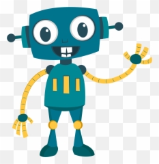 Happy Robot Remix Free Svg - Cartoon Robot Clipart Png Emoji,Green Smiling Robot Antenna Emoji