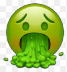 Discover Trending - Green Sick Emoji,Disgust Emoji