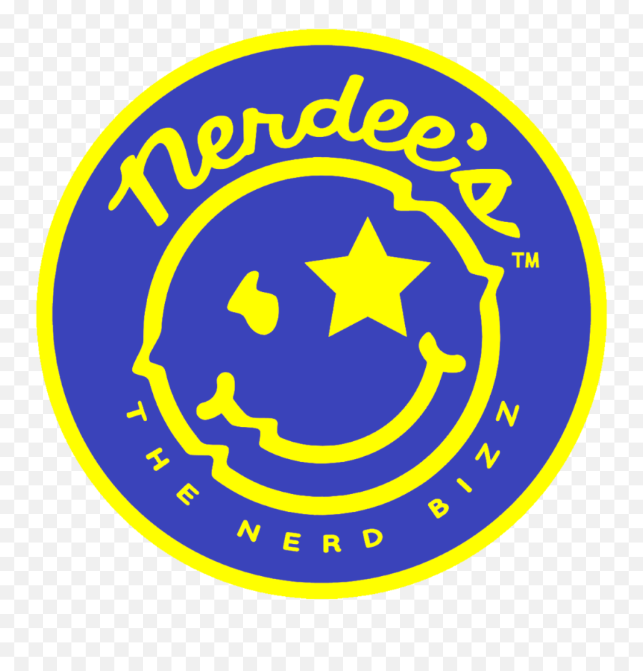 Nerdeeu0027s Logo High Quality Stickers Round - 4 Mil Vinyl Emoji,Welcome Message With Emoticons On Twitch