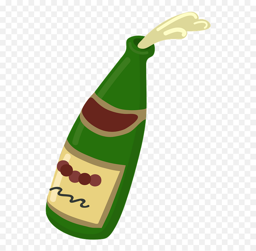 Champagne Bottle Clipart Free Download Transparent Png Emoji,Champagne Emoji