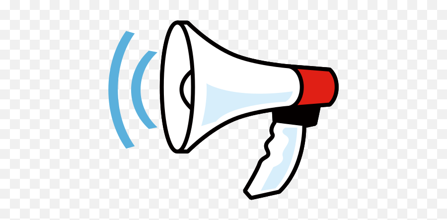 Public Address Loudspeaker - Speaker Emoji Png,Megaphone Emoji