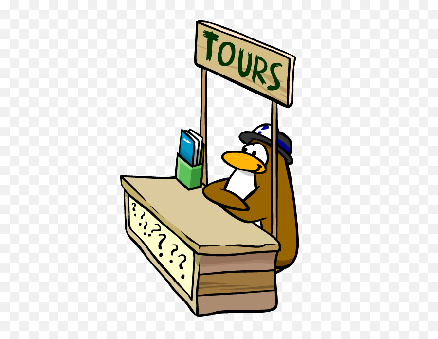 Tour Guide Club Penguin Wiki Fandom - Free Tiki Tour Clipart Emoji,Emoji Quiz Answers Level 4