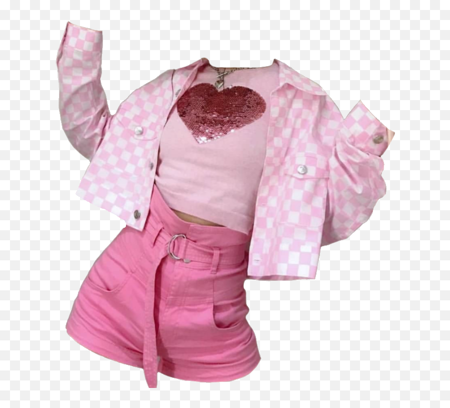 Ootd Outfit Outfitoftheday Pink Sticker - Pink 2000s Aesthetic Lutfit Emoji,Pink Emoji Outfit