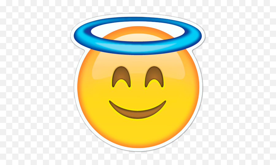 Motorbike Stickers Smiling Face With Halo Emoji,Motorbike Emoji