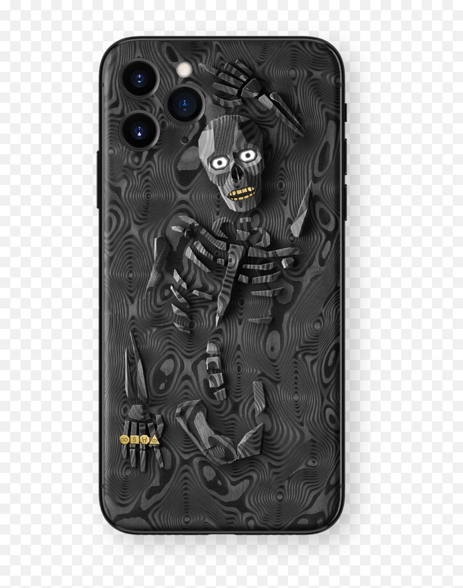 Iphone 11 Pro Max Wallpaper Skull - Mobile Phone Case Emoji,Emoji Iphone Cases