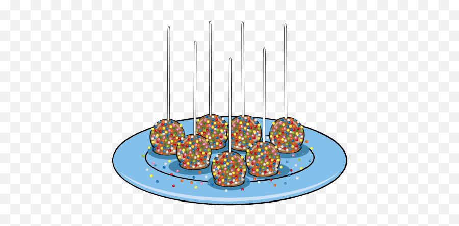 Cake Pops Baking Kit - Dot Emoji,Emoji Cake Pop