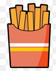 French Fries Clipart - Cute Fries Clipart Emoji,French Flag Chicken Emoji