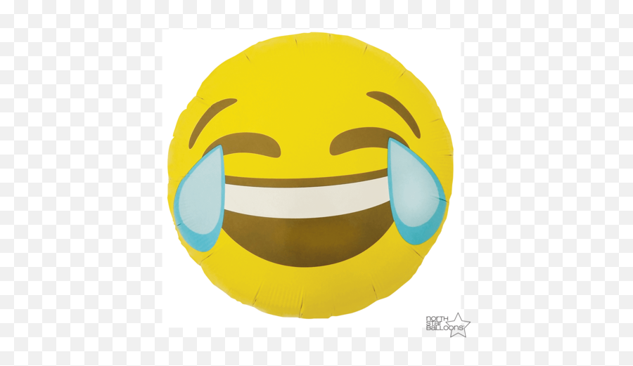Emoji Crying Laughing 18 - Foil Balloon Emoji,Emoji Crying Laughter