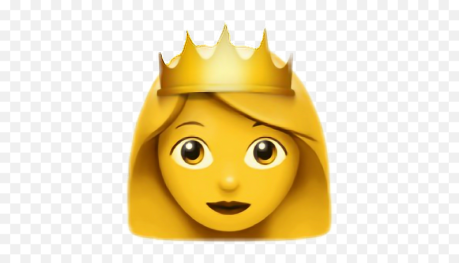 Princesa Emoticono Emoji Sticker - Princess Emoji,Savings Emoji