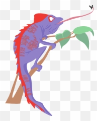 Facts About Chameleon Reptile U2014 Steemit - Chameleon Eating A Fly Animated Emoji,Reptiles Have Emotions