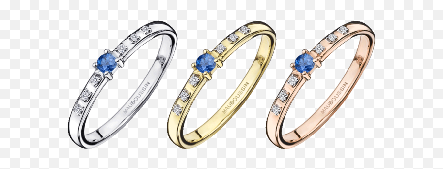 Bague Capsule Démotions Or Saphir - Wedding Ring Emoji,Emotions Bracelets