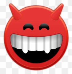 Breathe - Devil Smiley Gif Transparent Background Emoji,Devilish Grin Emoticon