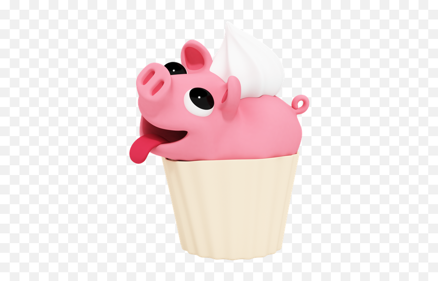 Cup - Rosa The Pig In Png Emoji,Flying Pig Emoticon