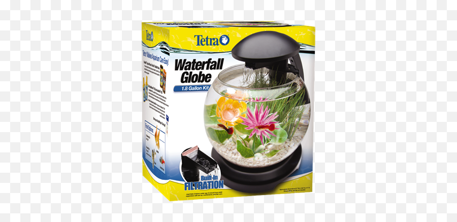 Acuario Full Kit Globo Tetra Emoji,Emoji Tetra