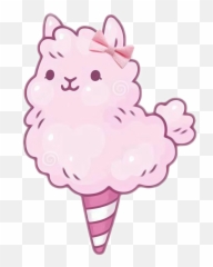 Llama Clipart Picsart Llama Picsart Transparent Free For - Transparent Cotton Candy Kawaii Emoji,Fortnite Llama Emoji