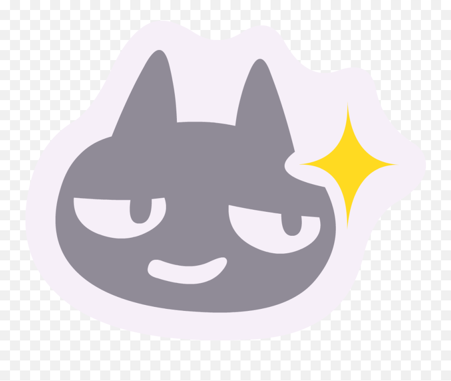 Free Animal Crossing New Horizons - Animal Crossing Smirking Reaction Emoji,Animal Crossing Emoji