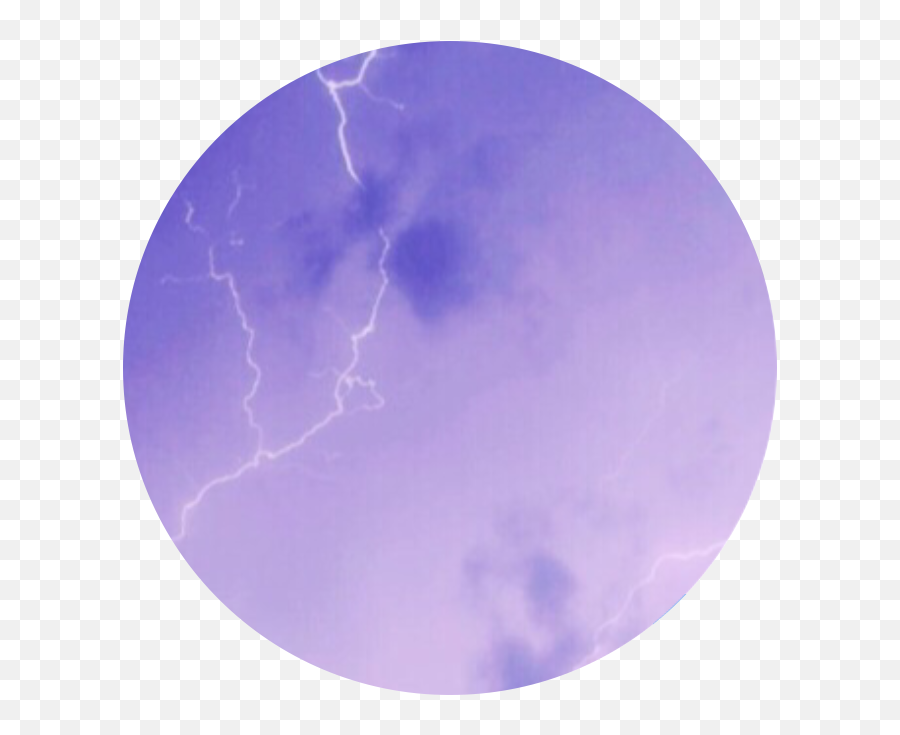 Purple Sky Lightning Storm Stormyweather Sticker By Mm - Color Gradient Emoji,Lightning Storm Emoji