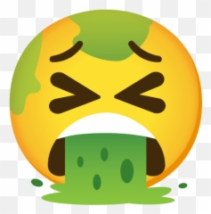 Claudinha De Ibicui - Vomit Emoji Shrek,Emoticon Desanimado