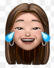 Memoji - Happy,Brown Hair Emojis