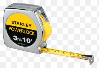 Stanley Powerlock 3m X 13mm Metric Imperial - Stanley 3m Metric Tape Measure Emoji,Rell Emotion Cards