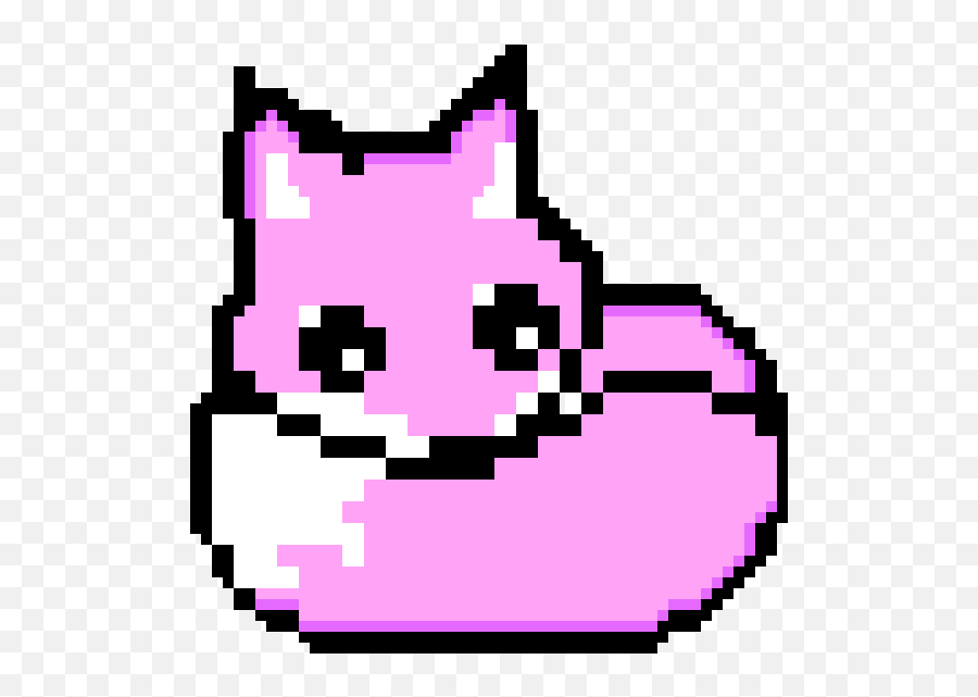 Pixel Art Gallery - Fox Pixel Art Animals Emoji,Pixel Fox Emoticons