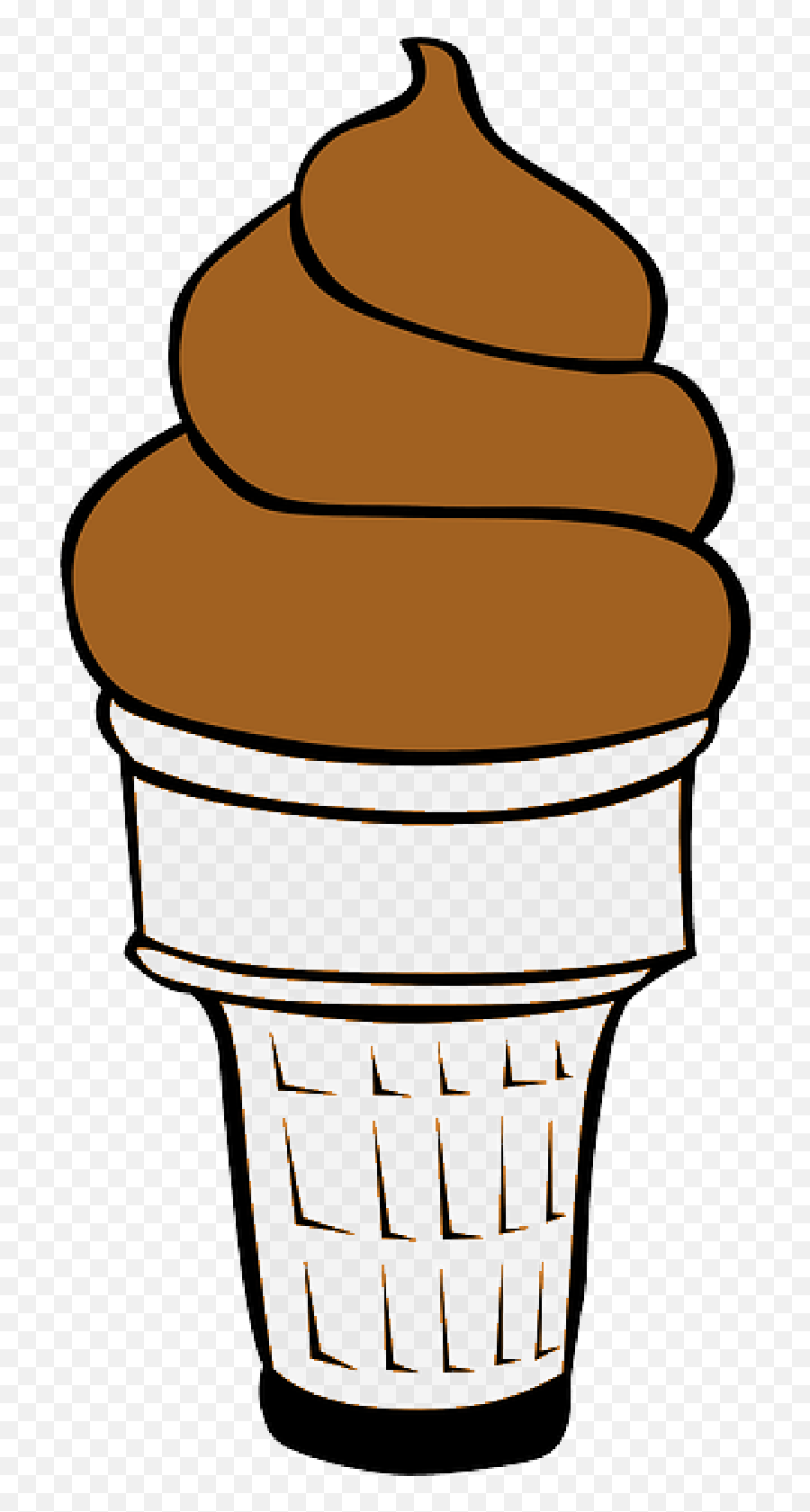 Food Menu Silhouette Cartoon Free Soft Ice Cream - Clip Art Ice Cream Emoji,Cupcake+truck Emoji