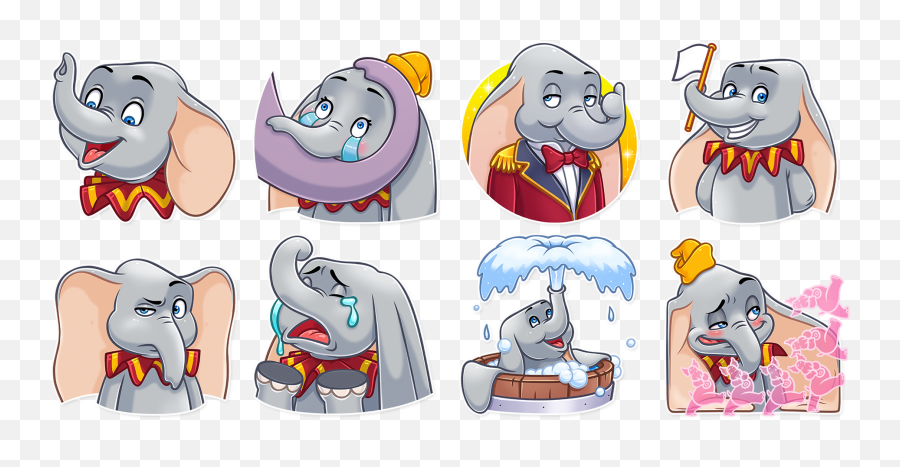 Dumbo - For Adult Emoji,Telegram Sticker Emotions