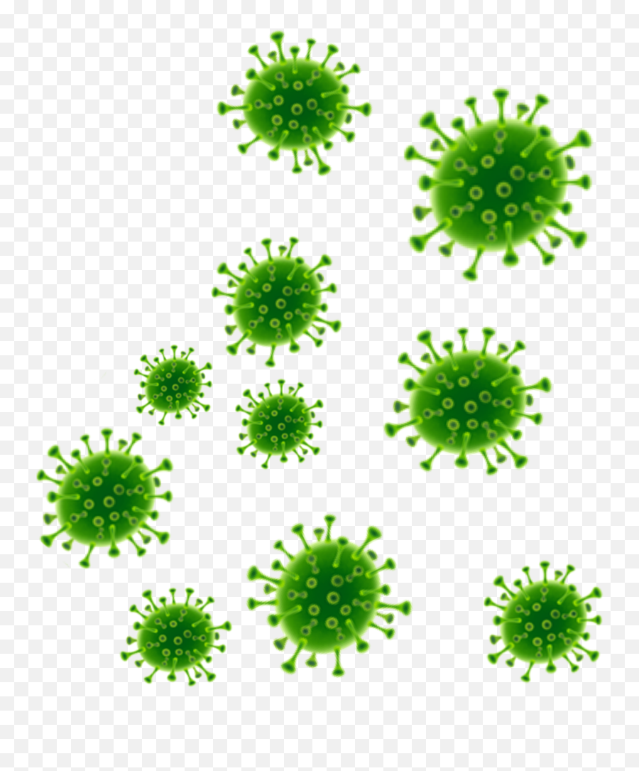 Corona Coronavirus Bacteria Green Emoji Sticker By - Vertical,Corona Emoji