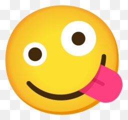 Licking - Wide Grin Emoji,Emoticon Of Peace Out