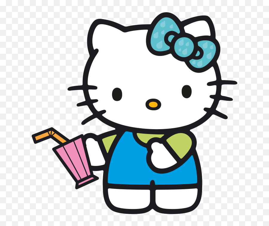 Hello Kitty Png - Hello Kitty Eating Png Emoji,Kitty Emoji