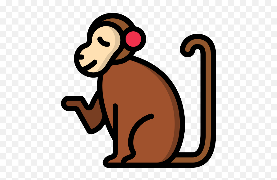 Monkey - Free Animals Icons Animal Figure Emoji,Pictures Of Cute Emojis Of Alot Of Monkeys