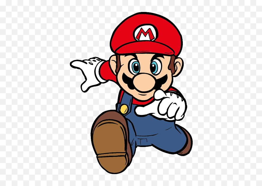 Super Mario Bros Clip Art Cartoon Clip Art - Dibujos De Mario Bross Para Colorear Emoji,Emoji De Mario Bros