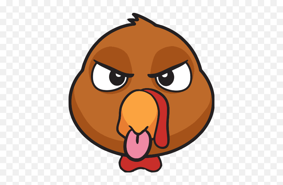 Turkey Moji - Turkey Crying Emoji,Happy Thanksgiving Turkey Emojis