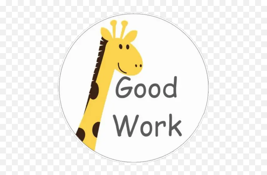 Sticker Maker - In English Sticker Dot Emoji,Whatsapp Giraffe Emoticons