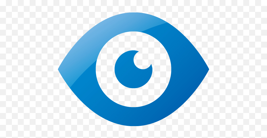 Web 2 Blue Eye 2 Icon - Free Web 2 Blue Eye Icons Web 2 Eye Blue Icon Png Emoji,Text Emoticon 2 Sets Of Eyes