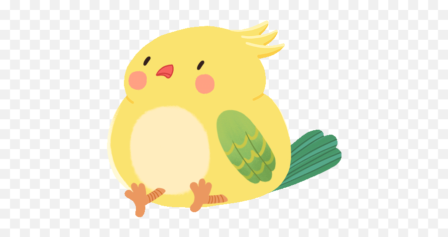 Gifgif Emoji,Cockatiel Emoticon