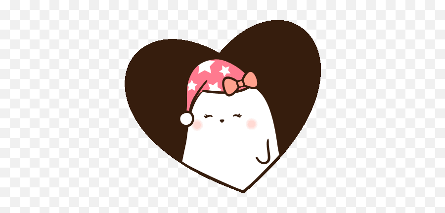 Good Night Love Sticker For Ios - Love Cartoon Gif Night Emoji,Maoi Emoji