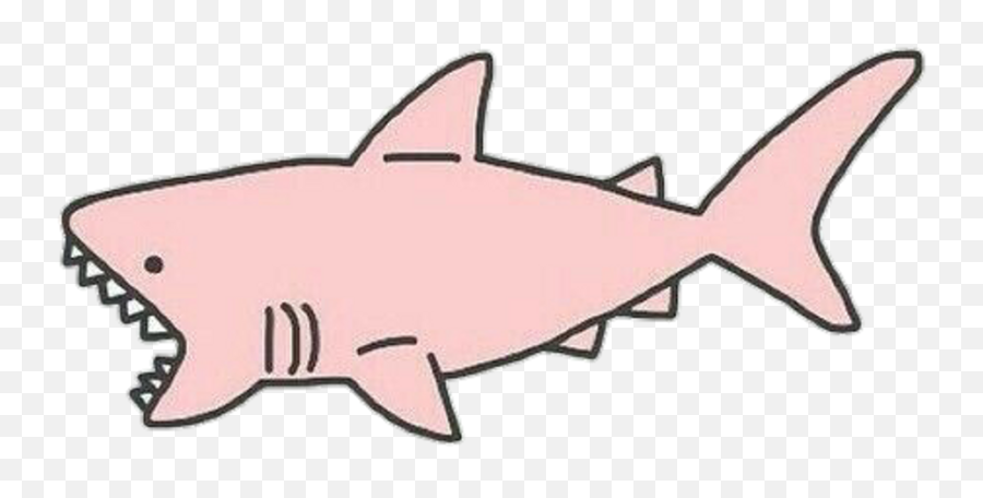 Pink Shark Clipart - Pink Clipart Shark Emoji,Shark Fin Emoji
