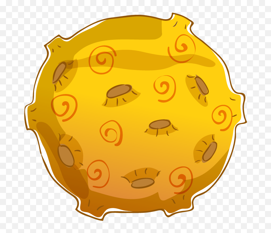 Cartoon Spacecraft Cosmos Outer Space - Yellow Planet Clipart Emoji,Outer Space Emoji