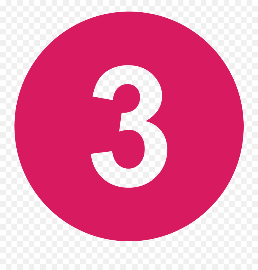 Fileeo Circle Pink Number - 3svg Wikimedia Commons Circle Number 3 Icon Emoji,Number 3 Emoji