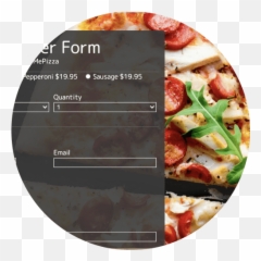 Food Order Form Emailmeform - Pizza Emoji,Ordering Pizza With Emoji