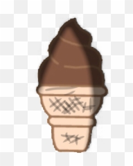 Icecream Icecreamcone Cone Sticker - Gacha Chocolate Ice Cream Emoji,Chocolate Icecream Emoji