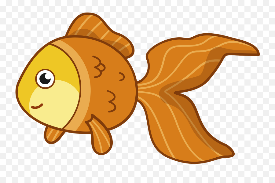 Goldfish Clipart - Aquarium Fish Emoji,Gold Fish Emoji