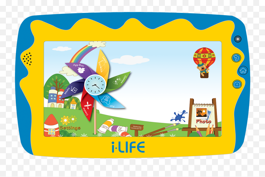 Hi Clipart Kid Entertainment Hi Kid - Life Kids Tab 4 Emoji,Emoji Of A Wave Tabs